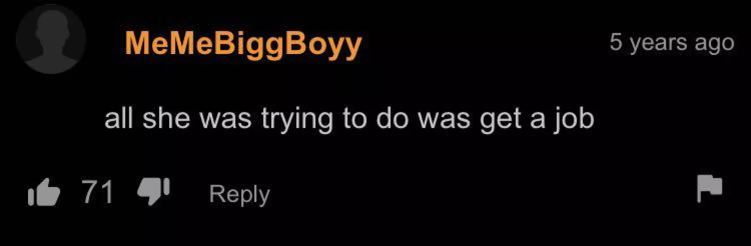 she just tryna babysit