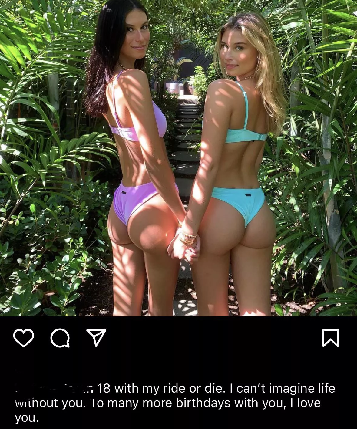 The brunette can get it