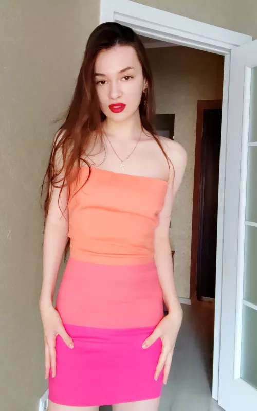 This dress would be perfect for a date [f]