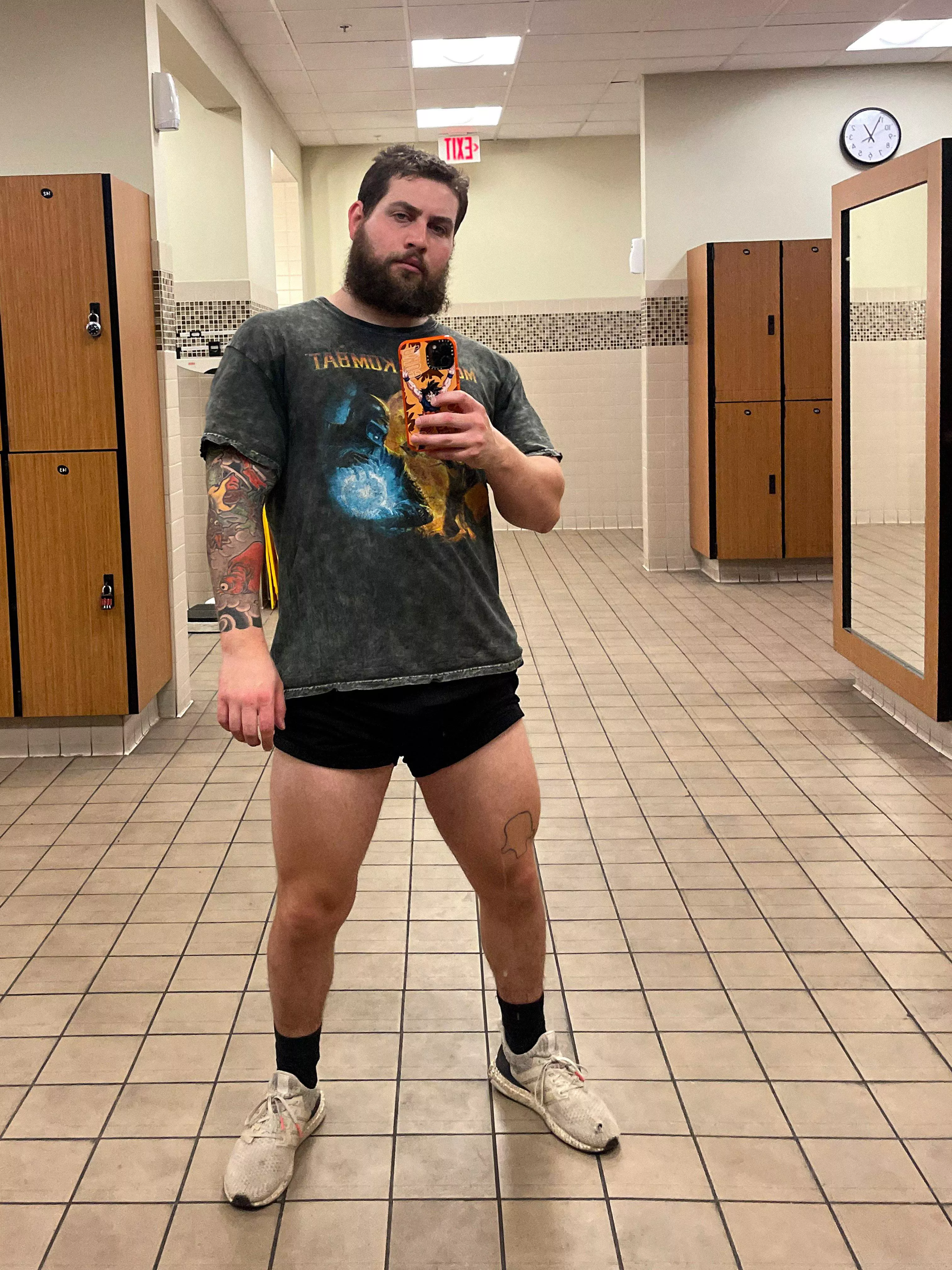 This was after hitting a squat PR