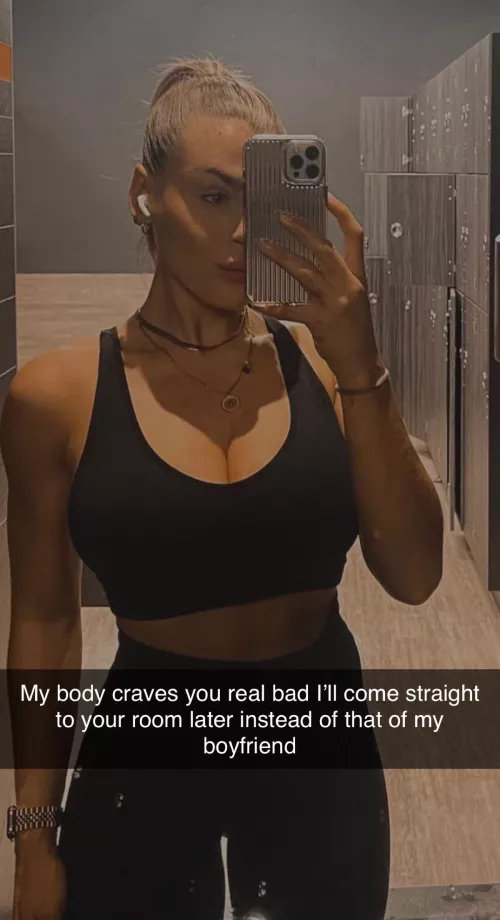 What I get from my roommates gf