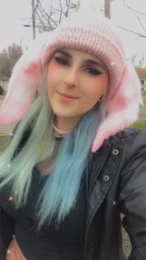 What you don’t see the lingerie that matches my ears underneath 👀