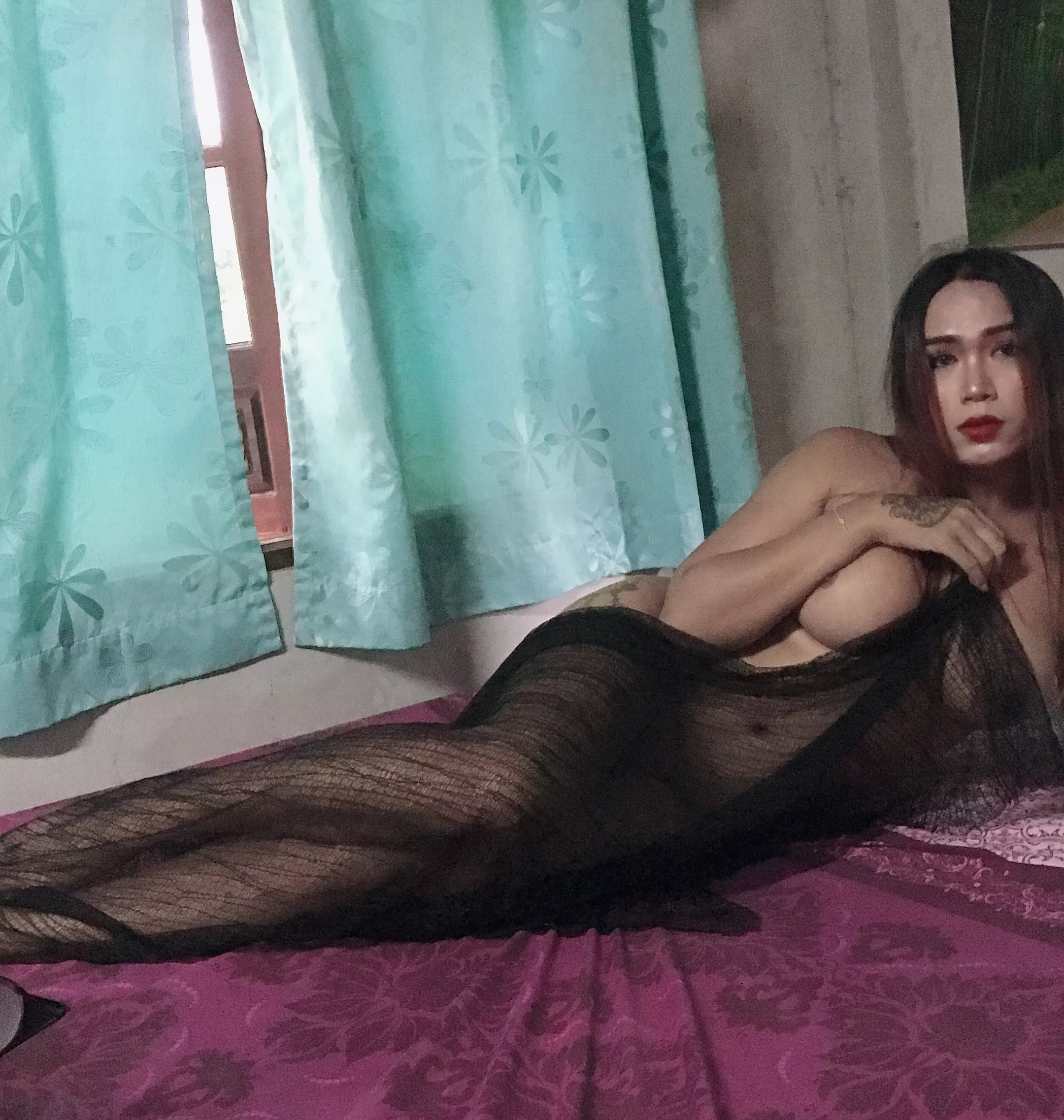 Would you lay here with me?