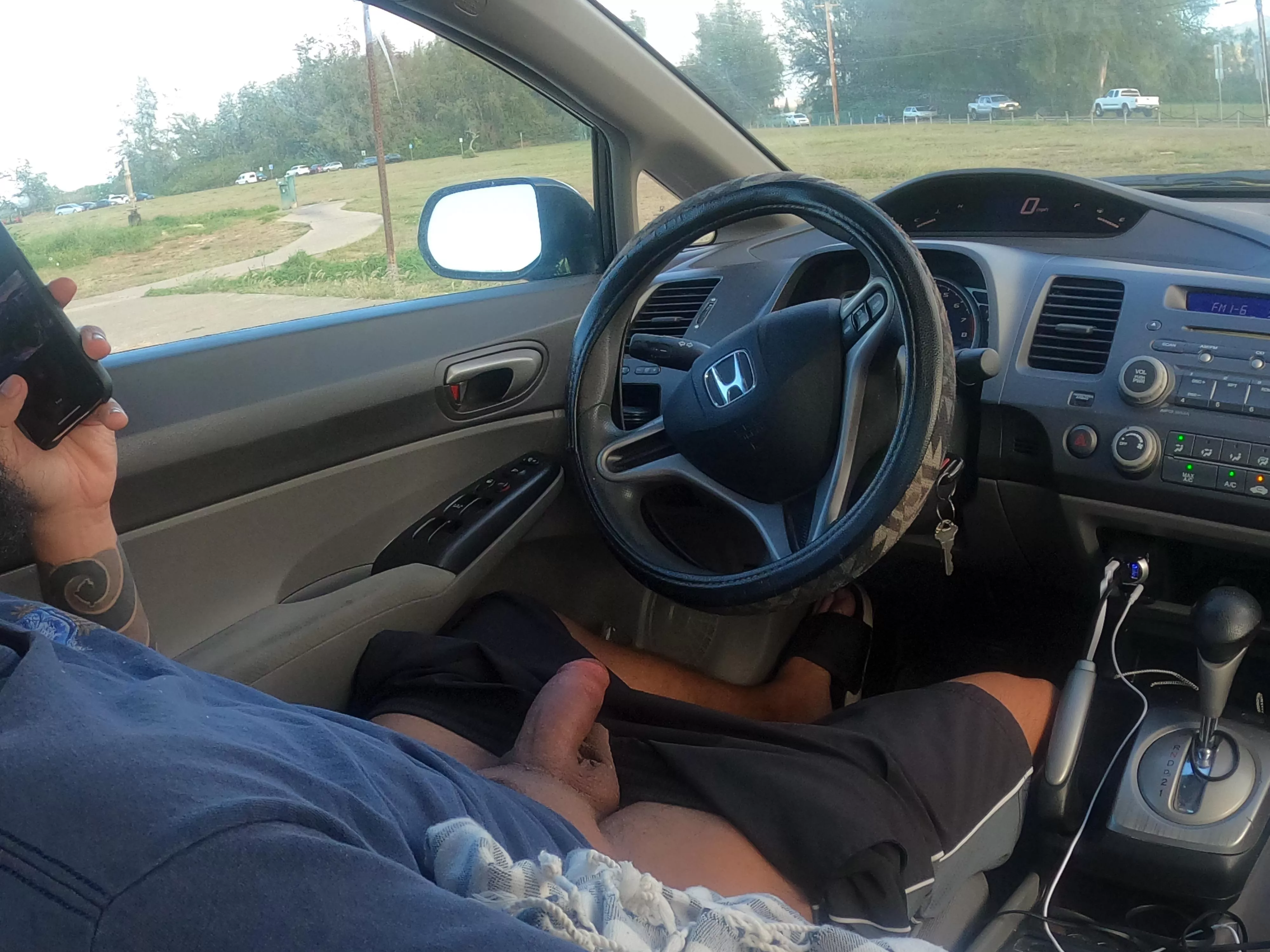 Wyd if you see me (28) in the car like this?