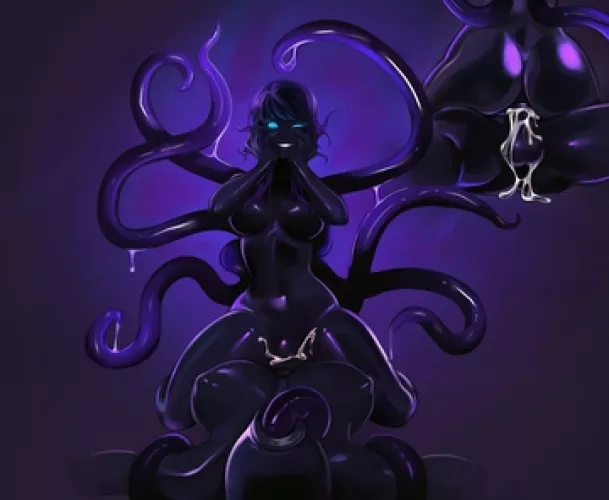 Yes~ Yes!!! give yourself to me little drone! Empty your kind into my Latex womb~