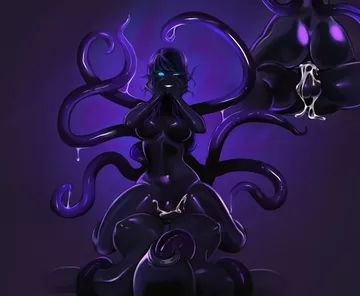 Yes~ Yes!!! give yourself to me little drone! Empty your kind into my Latex womb~