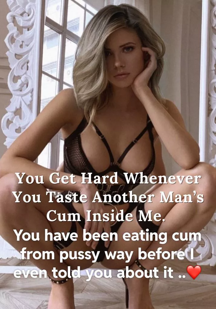 You get so hard tasting his cum
