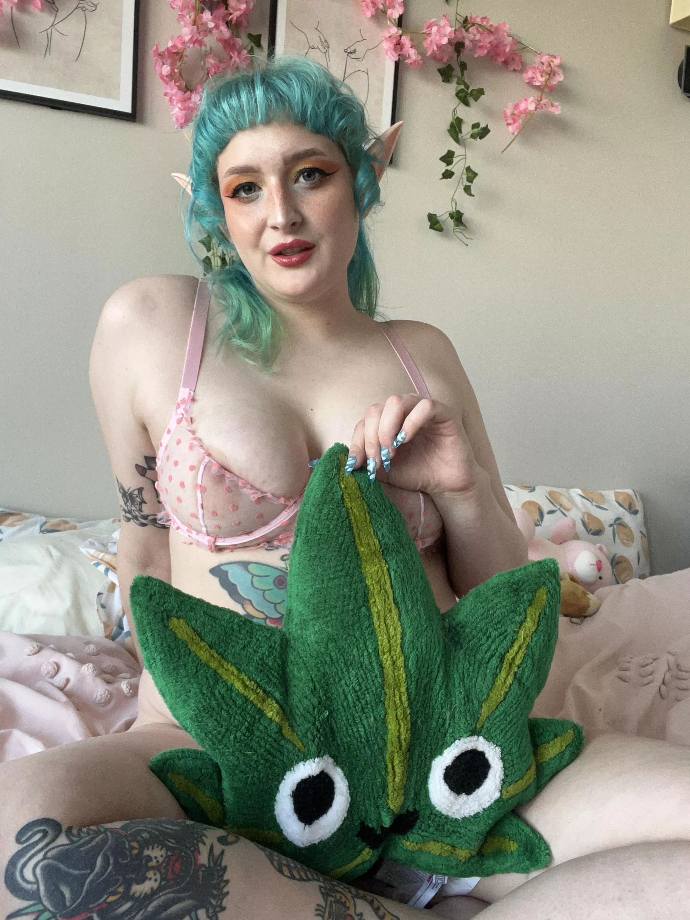 You should smoke what the elf offers you