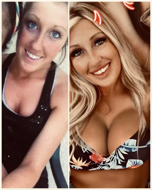 10 year Bimbofication 😘 from 20yo to 30yo 😈