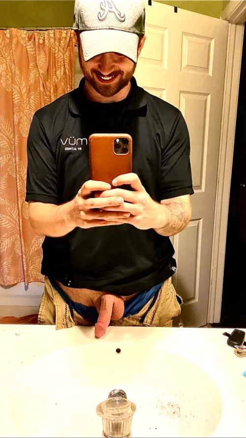 [30] Ball cap and my balls out