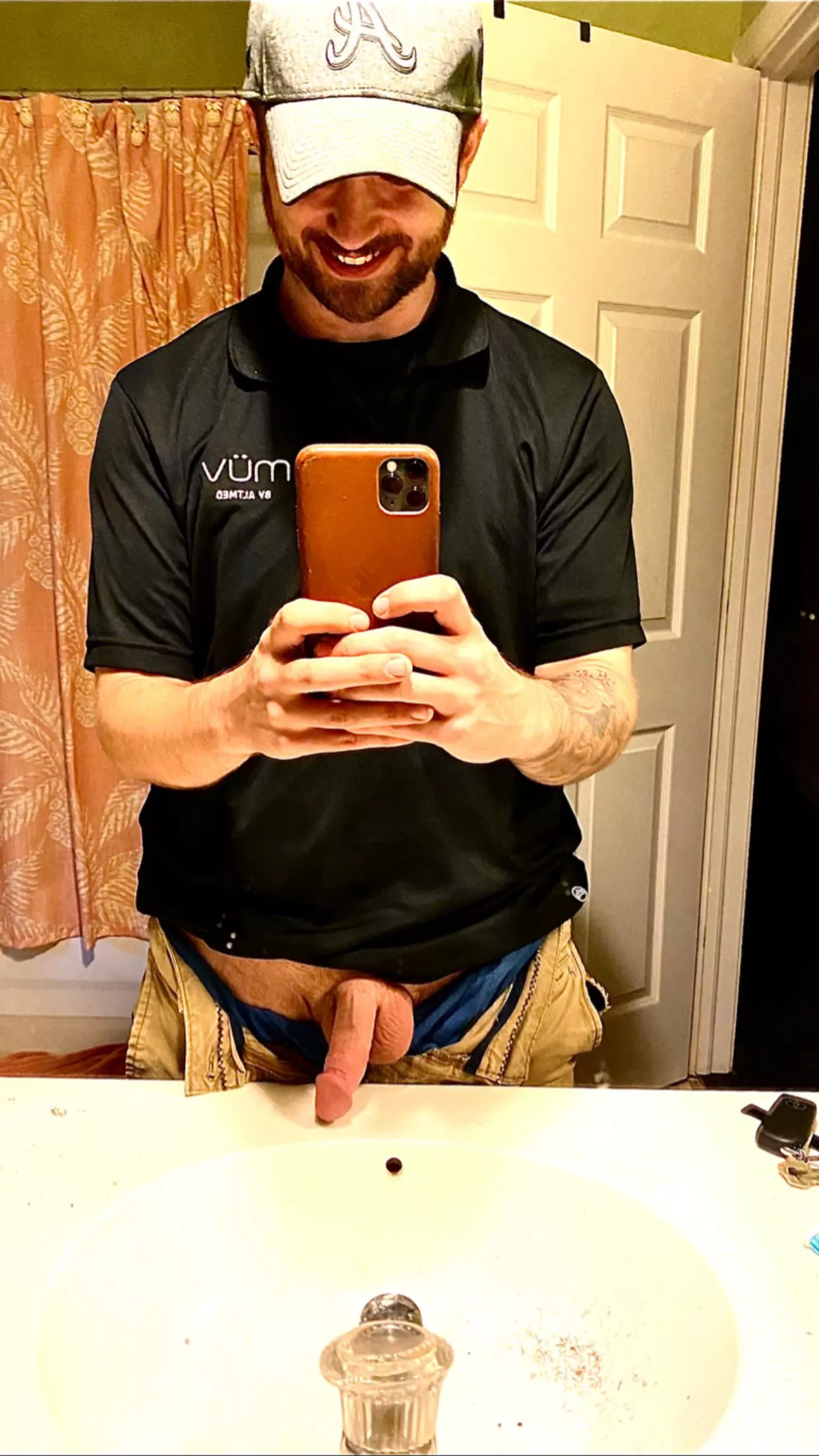 [30] Ball cap and my balls out