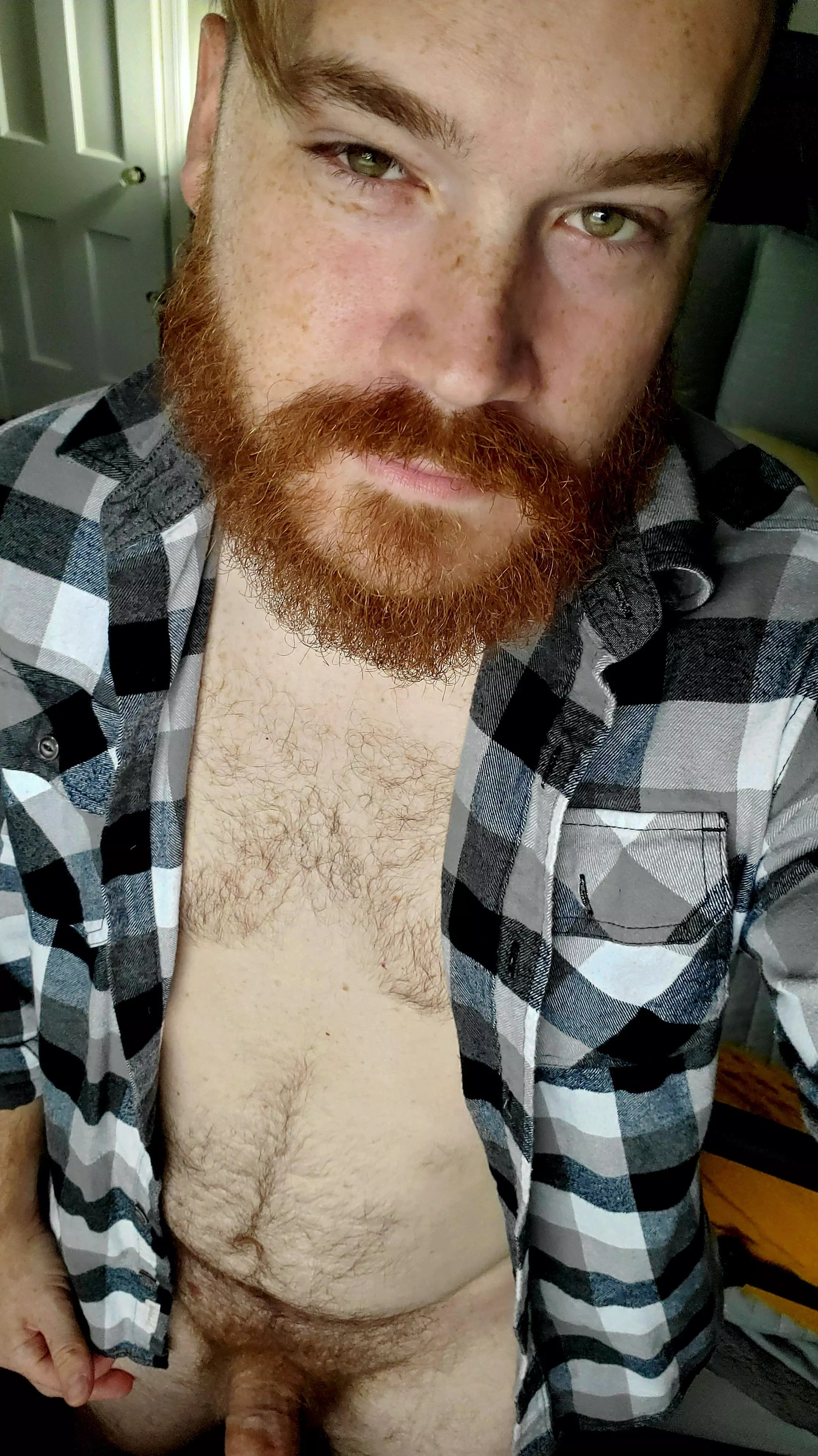 [35] maybe ill let you borrow my flannel