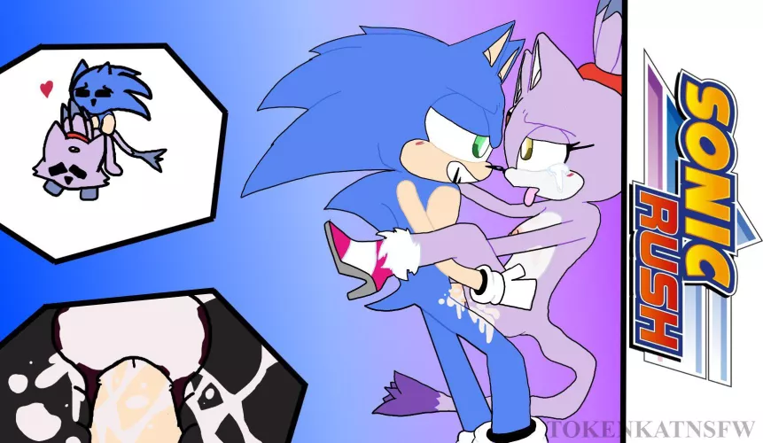 A slutty birthday surprise 💙💜