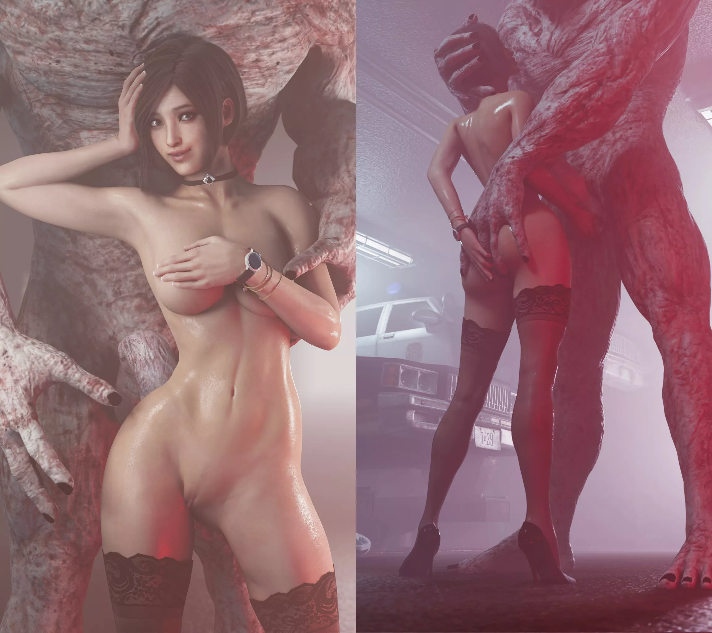 Ada & Mr. X (Johnny Scan / JohnnyS) [Resident Evil]