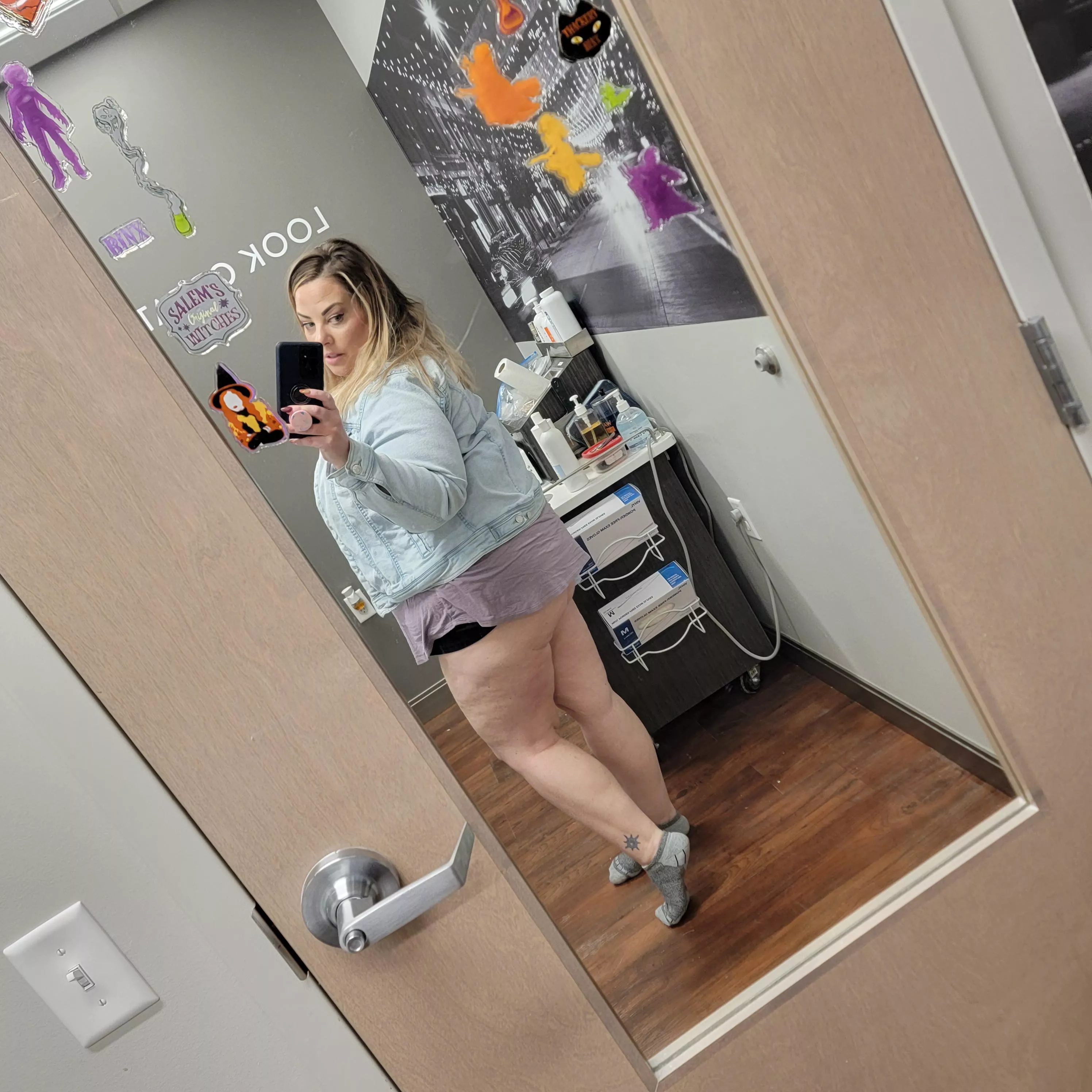 All waxed! Yes, I am short lol