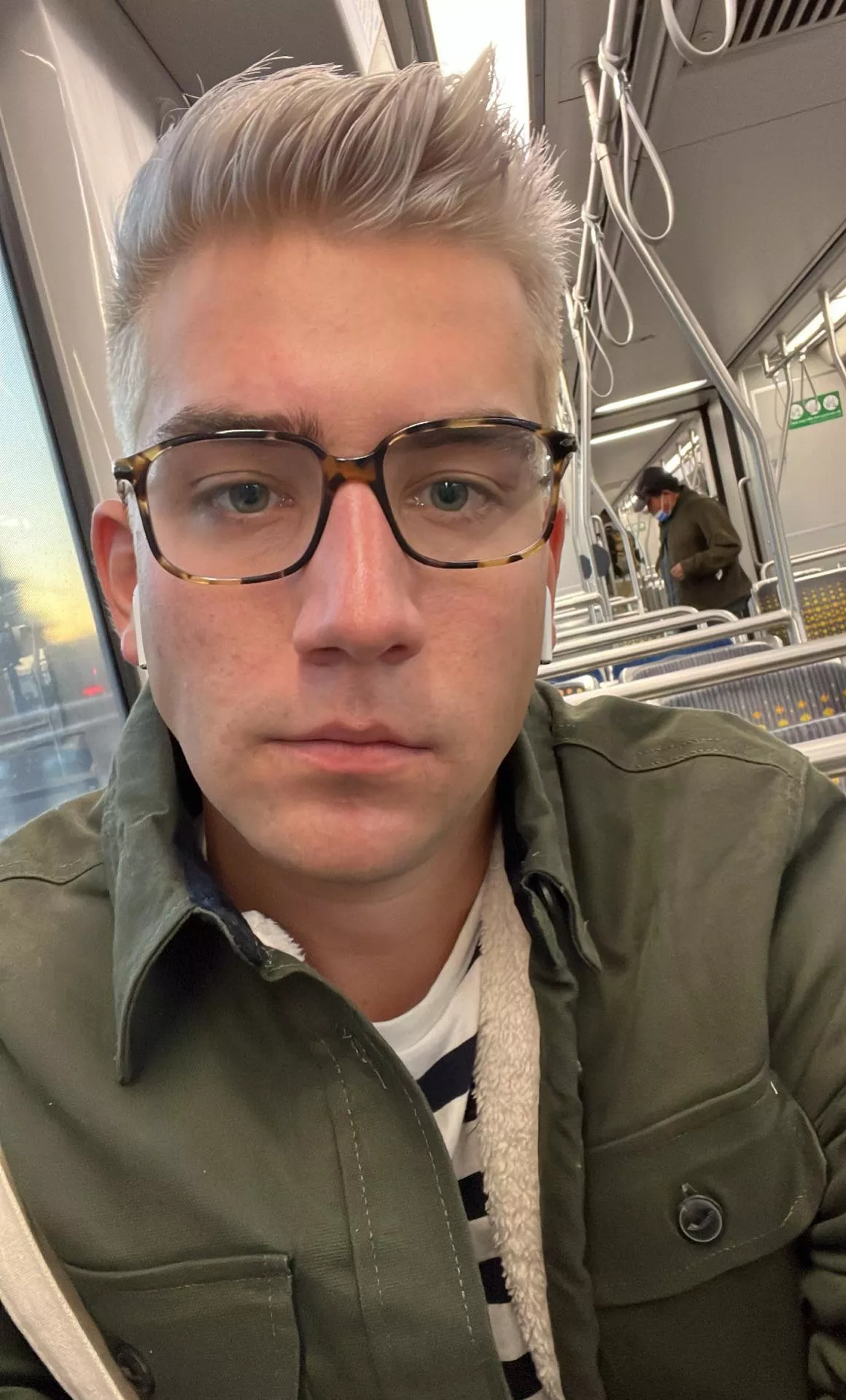 certified public transit gay. would you sit next to me?