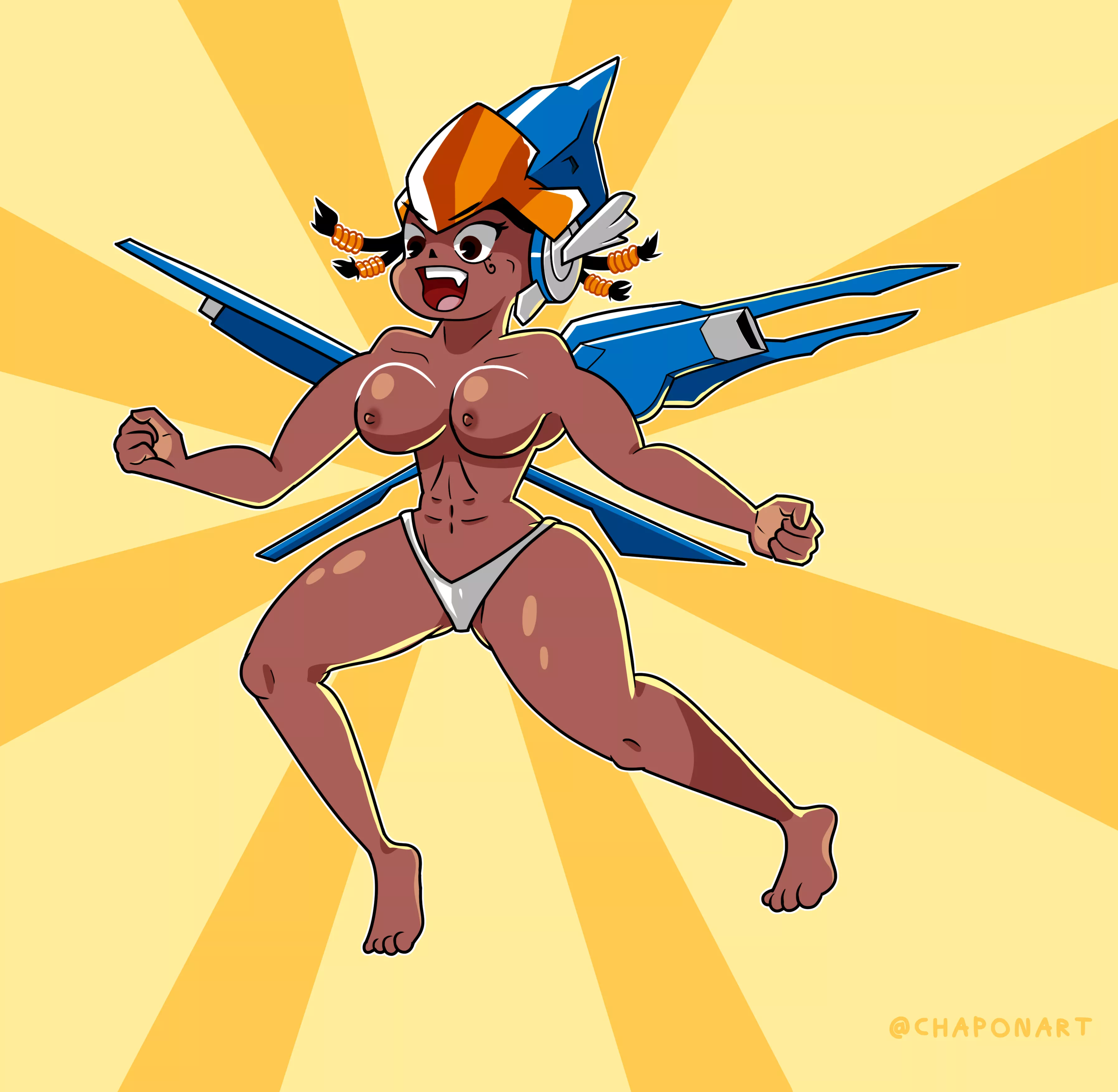 Cute Pharah (ChaponArt)