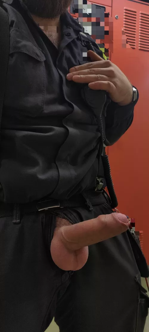 Flirt with the blue collar worker, he might have a thick cock