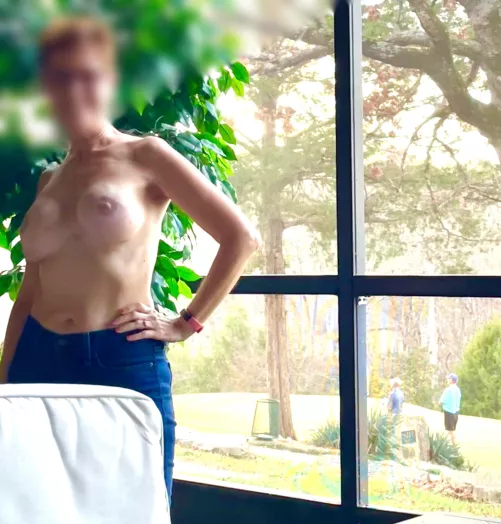 Focused on the game…lol