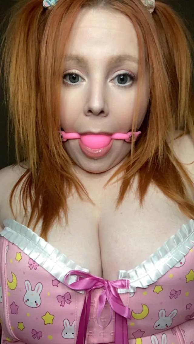 Gagged Little Cow