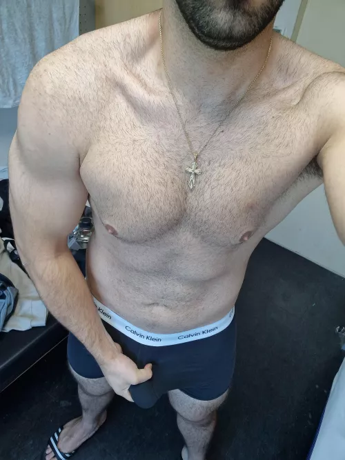 get on your knees and sniff it