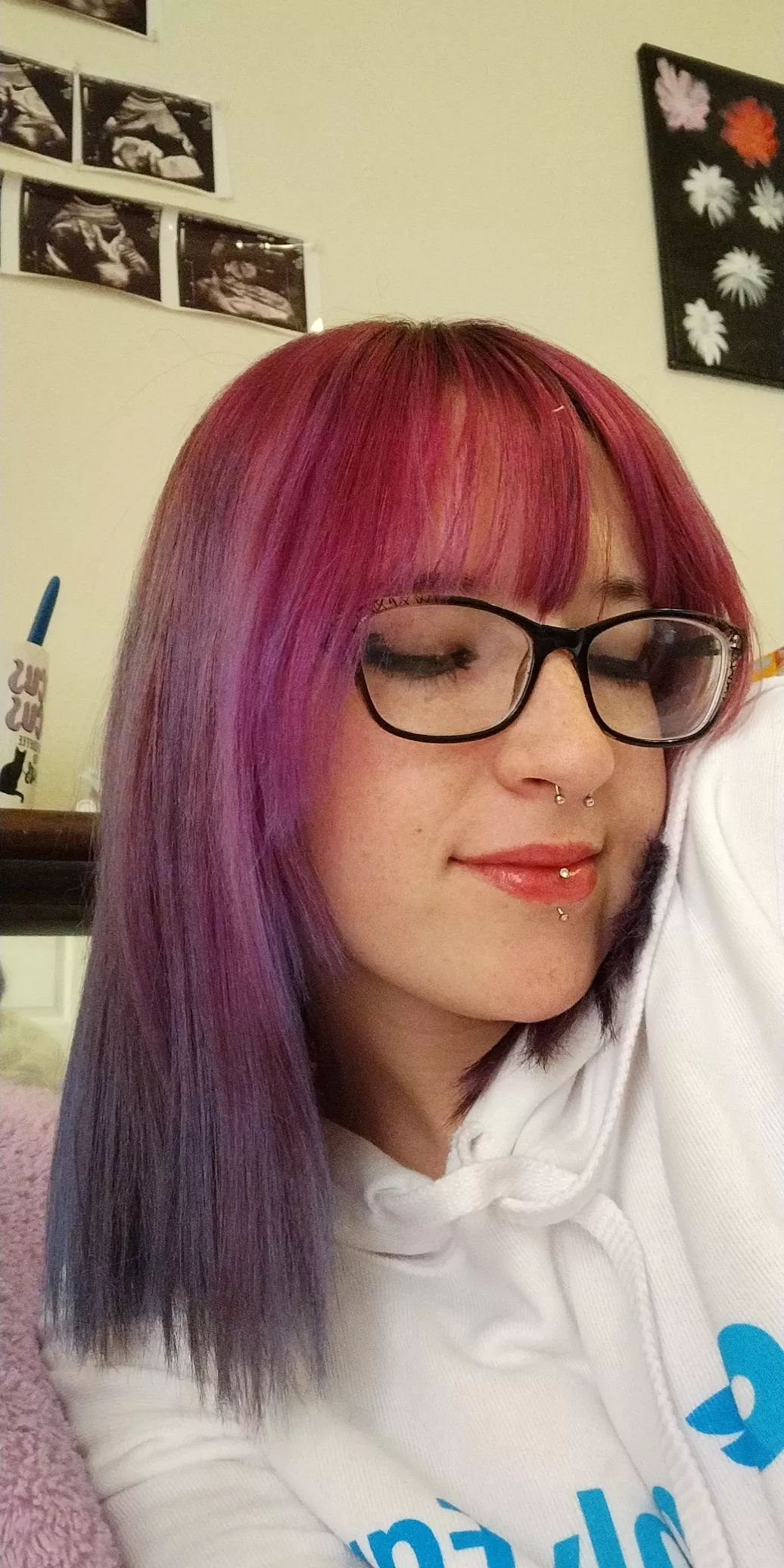 I did ombre hair on accident haha