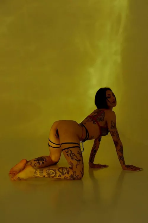 I have tiny breasts but I hope my ass makes up for it