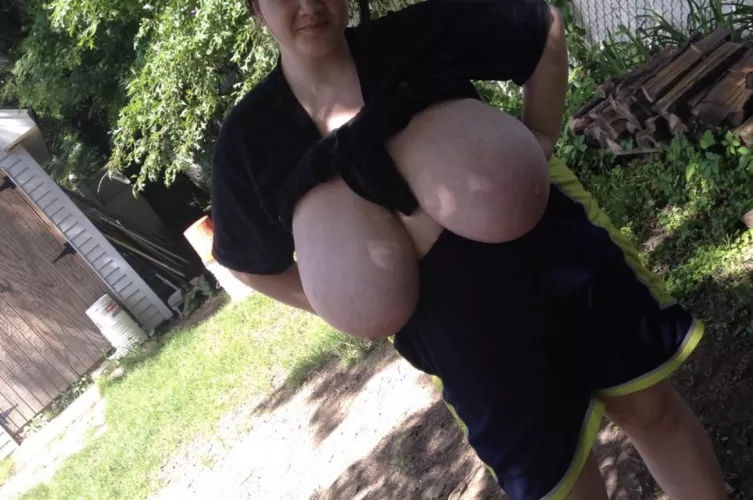 I love having big tits