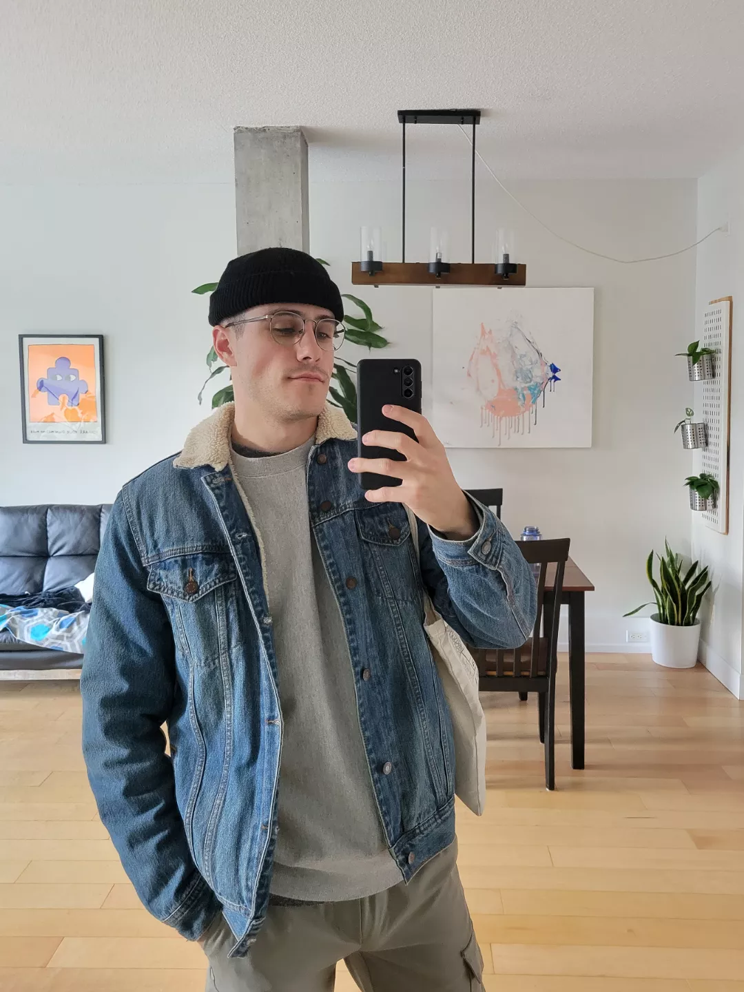 I love the light in my new appartement