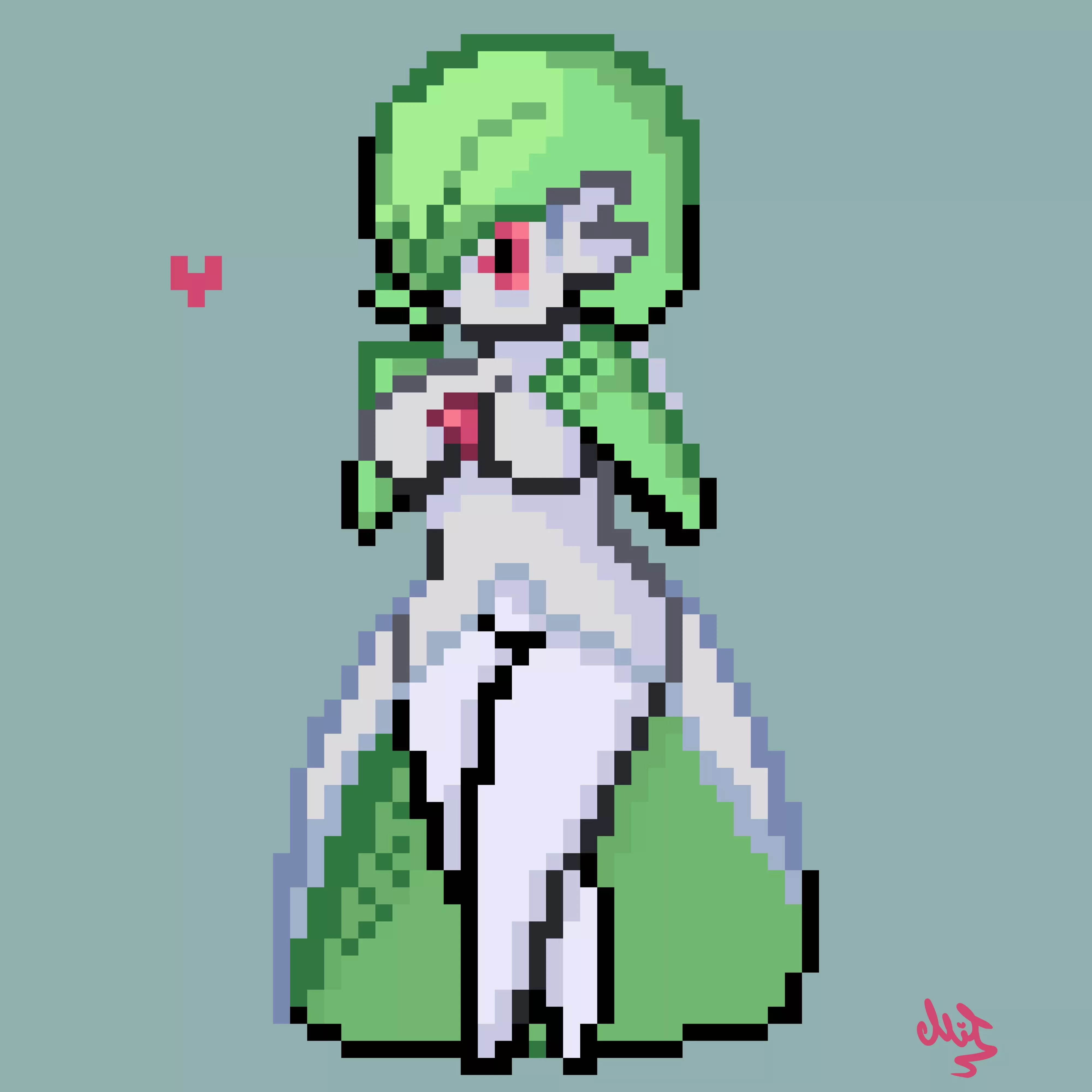 I made this Garde Thicc sprite, looks good? I want to do more