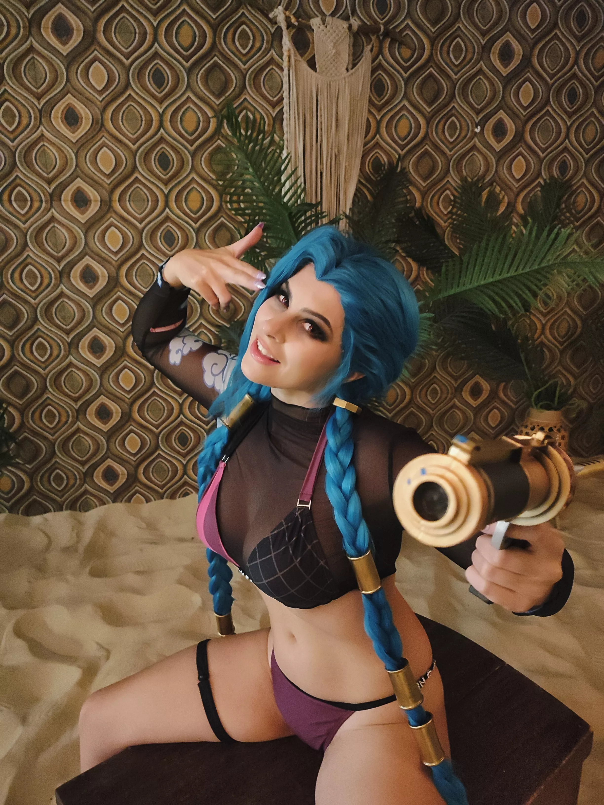 I said let me sit on your face