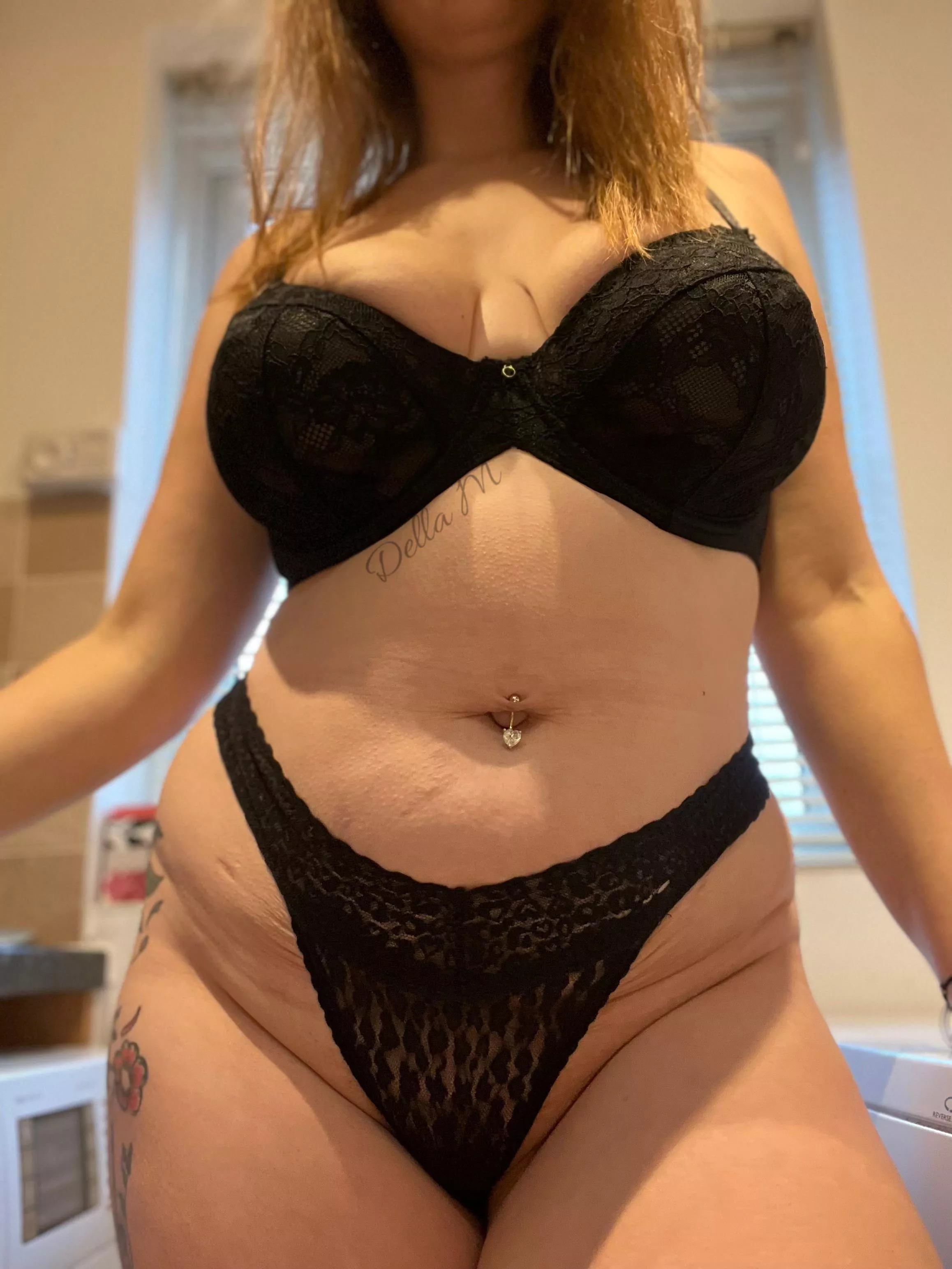 I walk round at home like this quite often