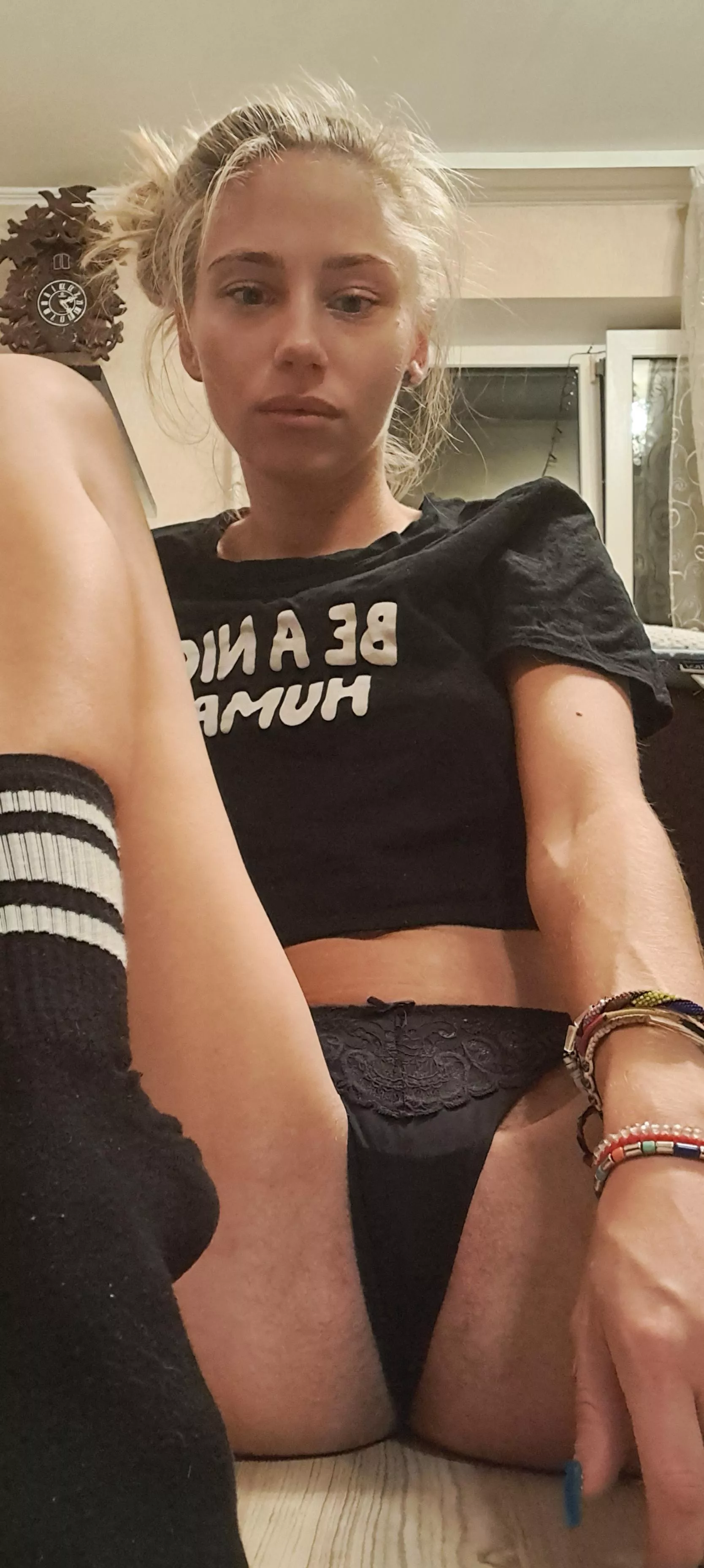 I`m down to show you more than socks