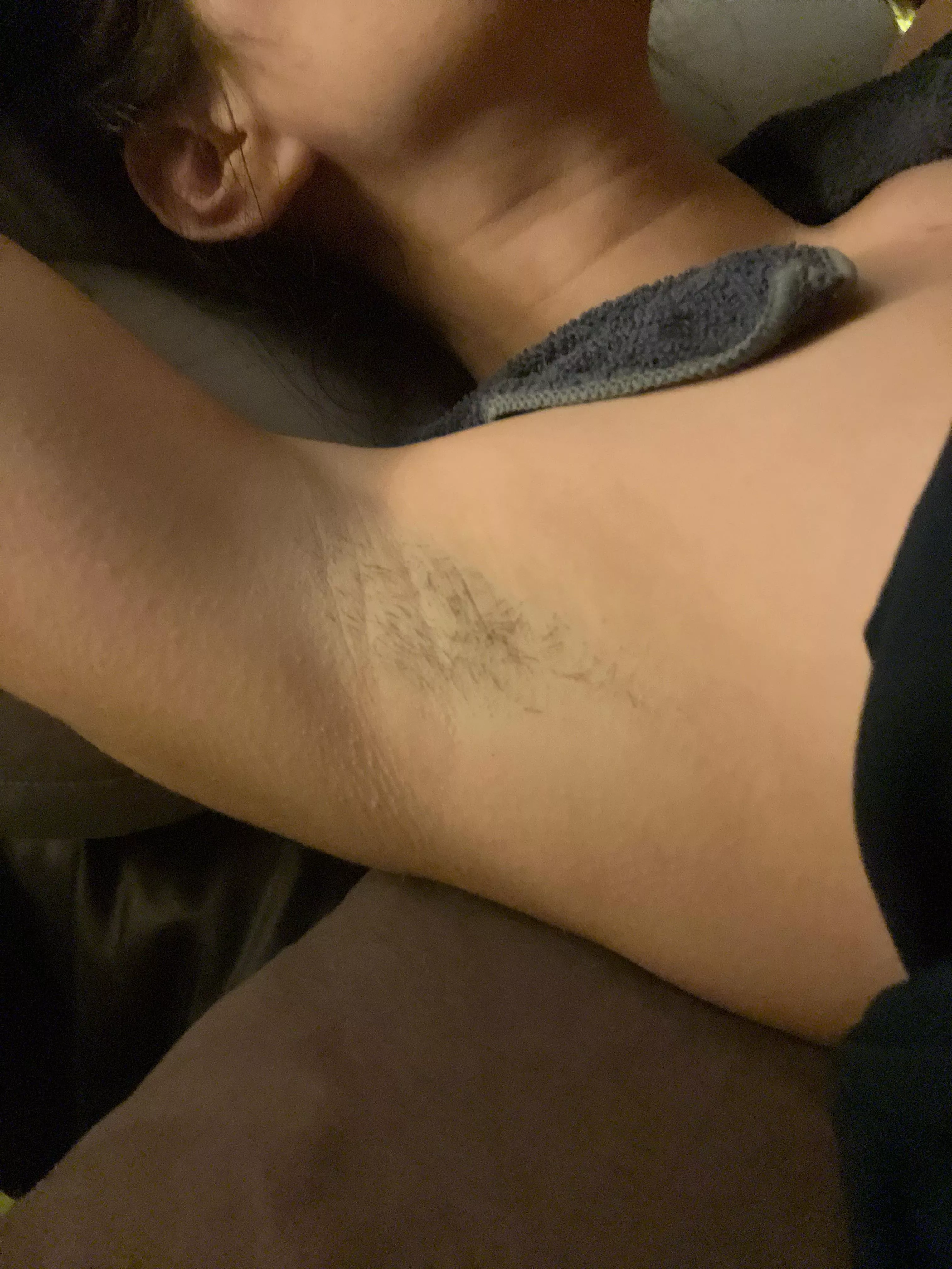 In bed, who wants to join? Simps only