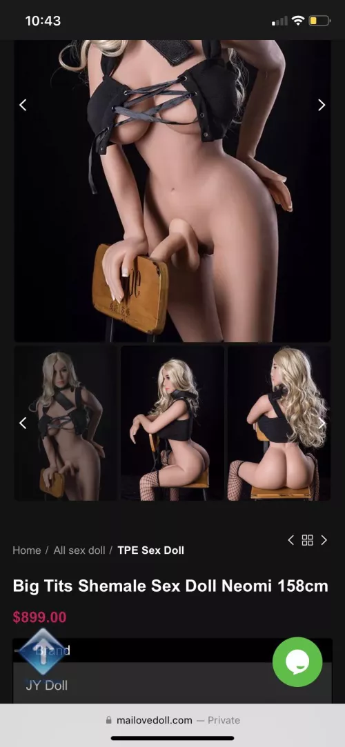 Is this shemale sex doll from mailovedoll legit, or is there a better shemale doll out there?