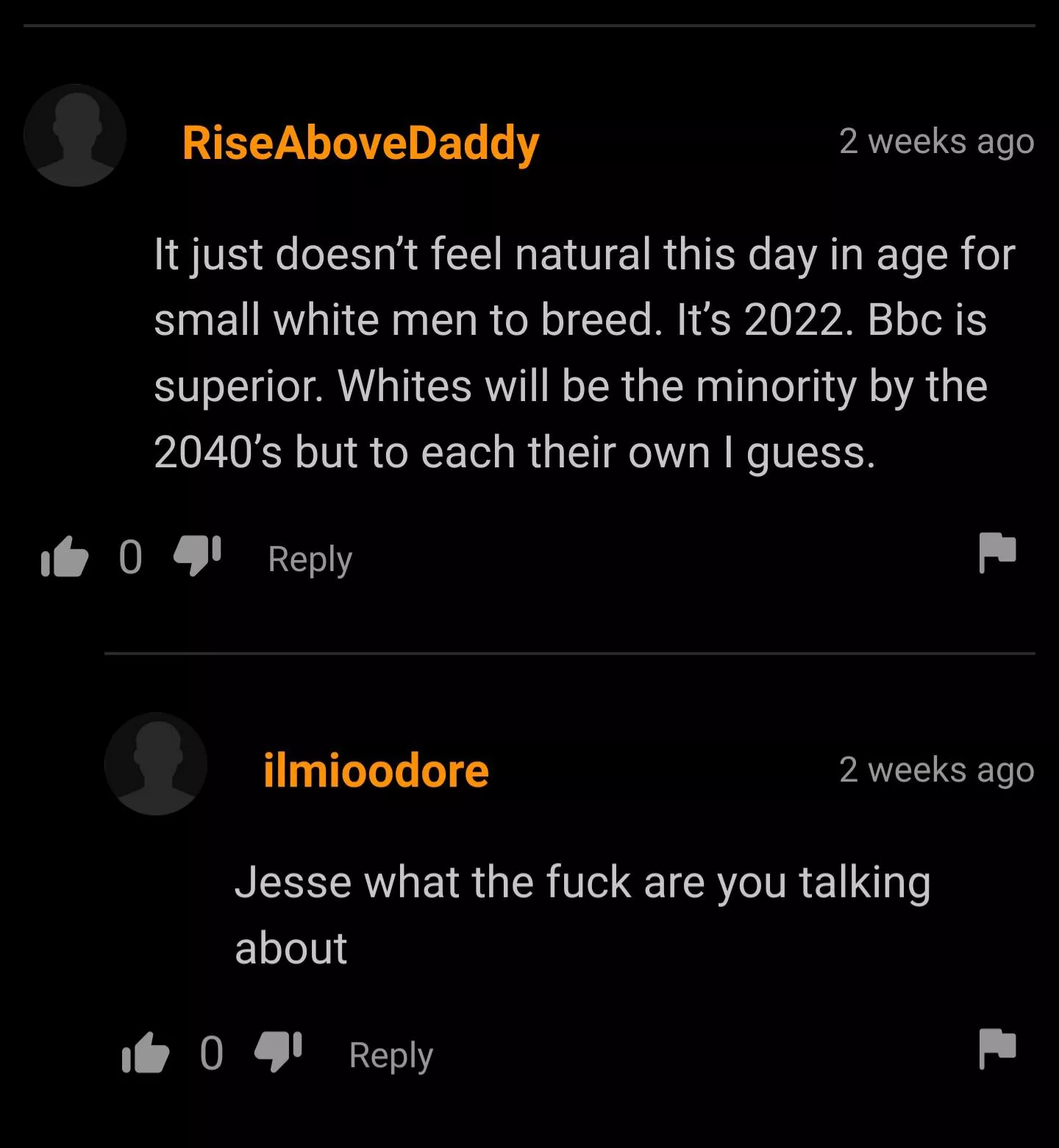 Jesse is being mental