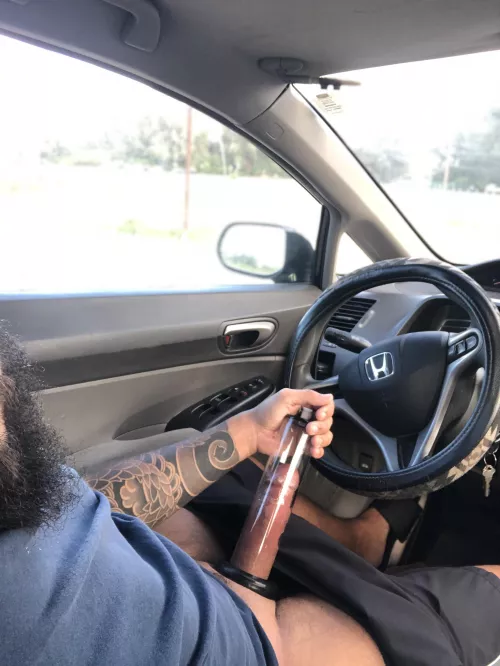 Just doing a light pump session before the beach