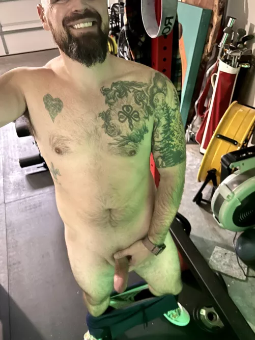 Knocking out the early morning workout