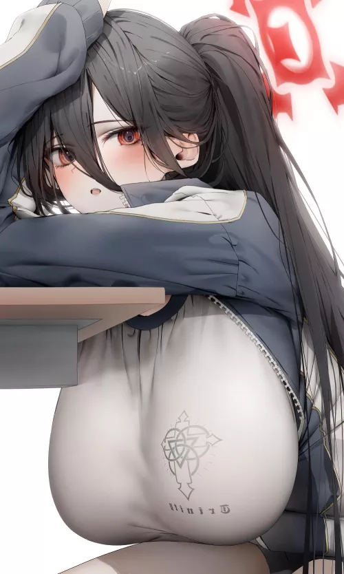 Letting Her Boobs Hang