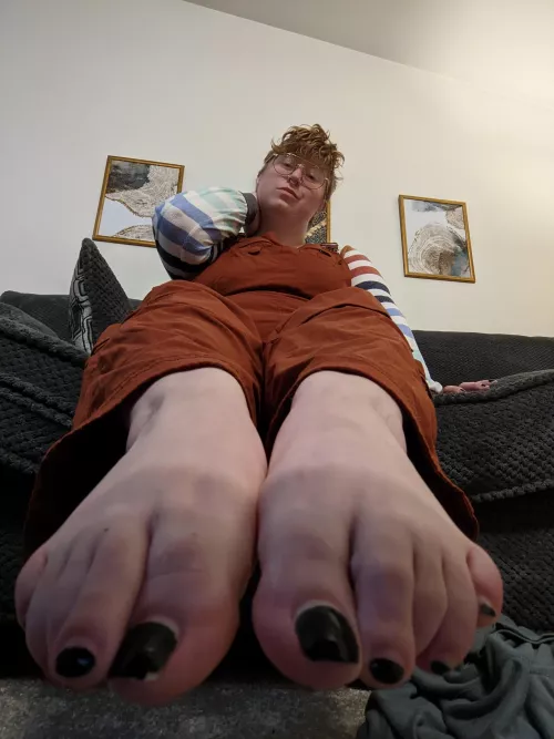 Lick each toe while I get ready for work