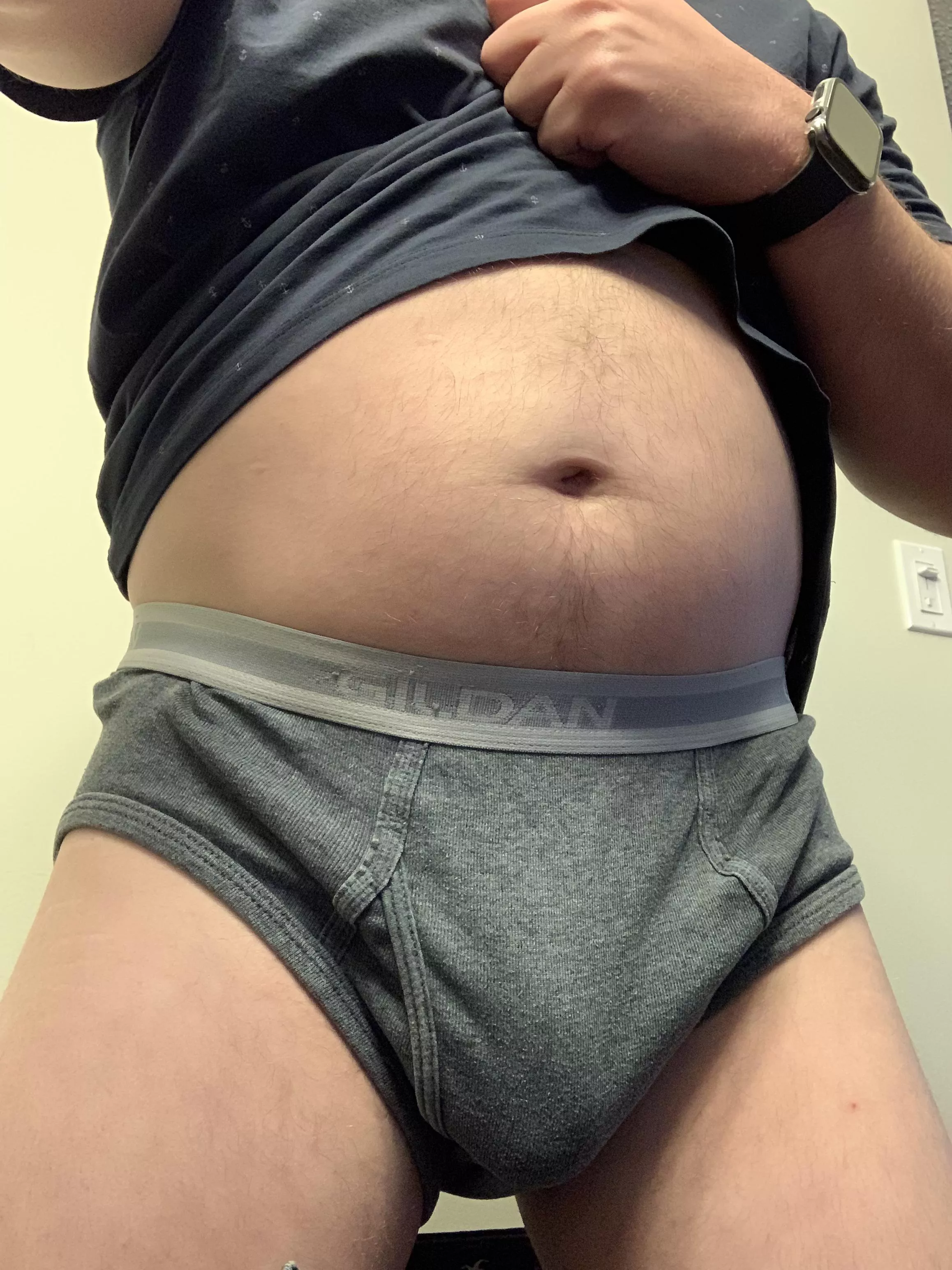 Long day. Who wants to take care of this bulge