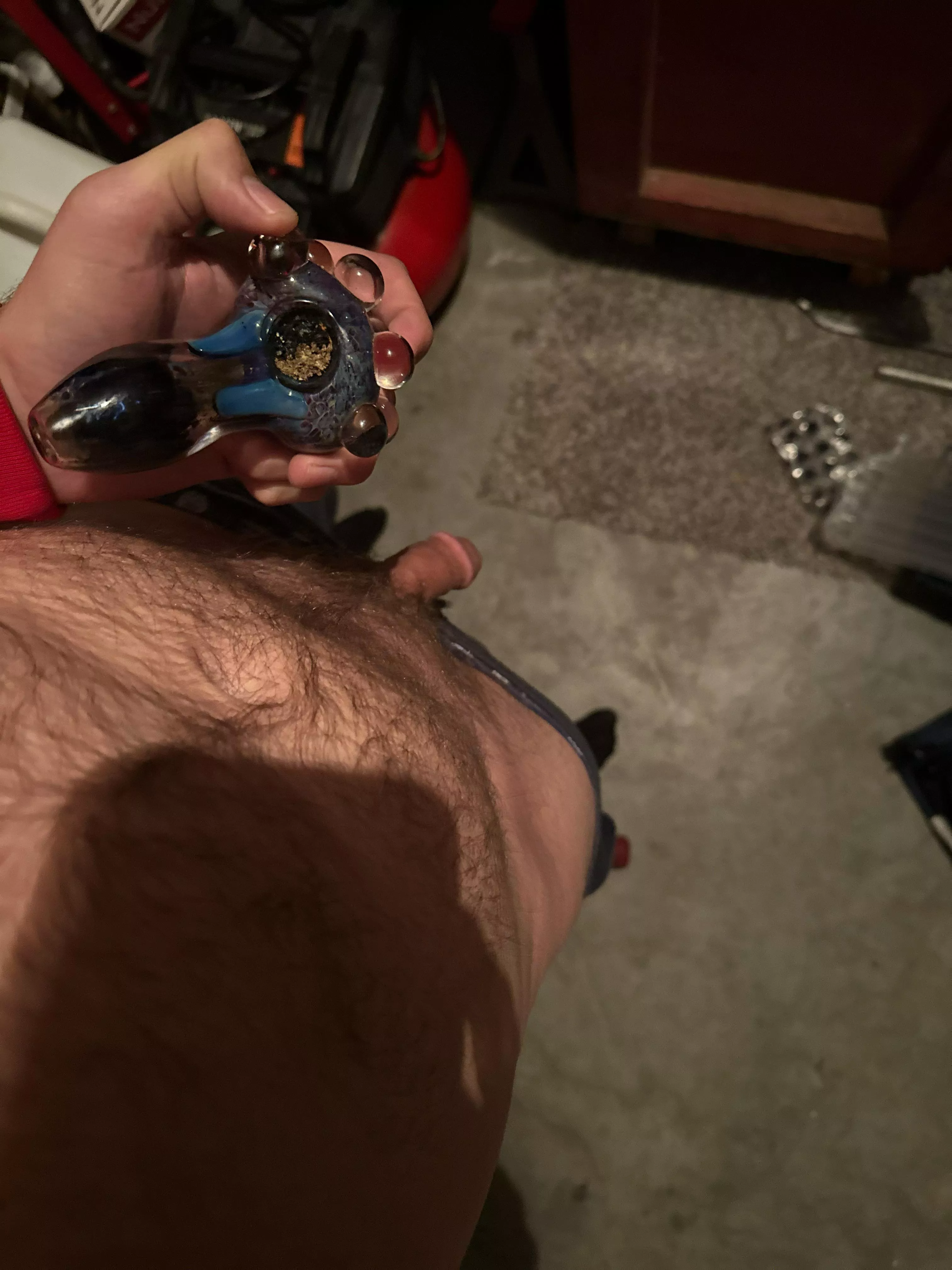 [m] slipped out for a toke 😜