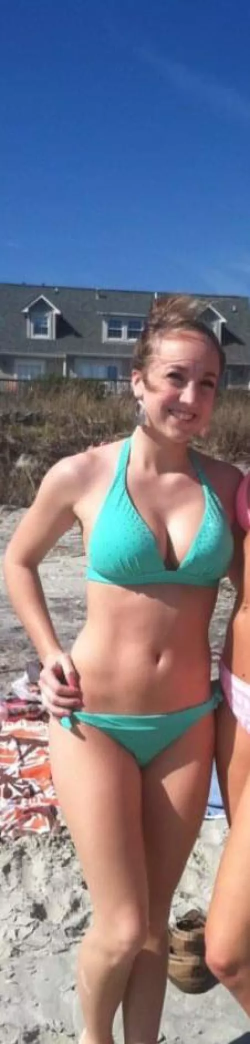 Marie’s beach bod. Not bad for a wife/mom/teacher