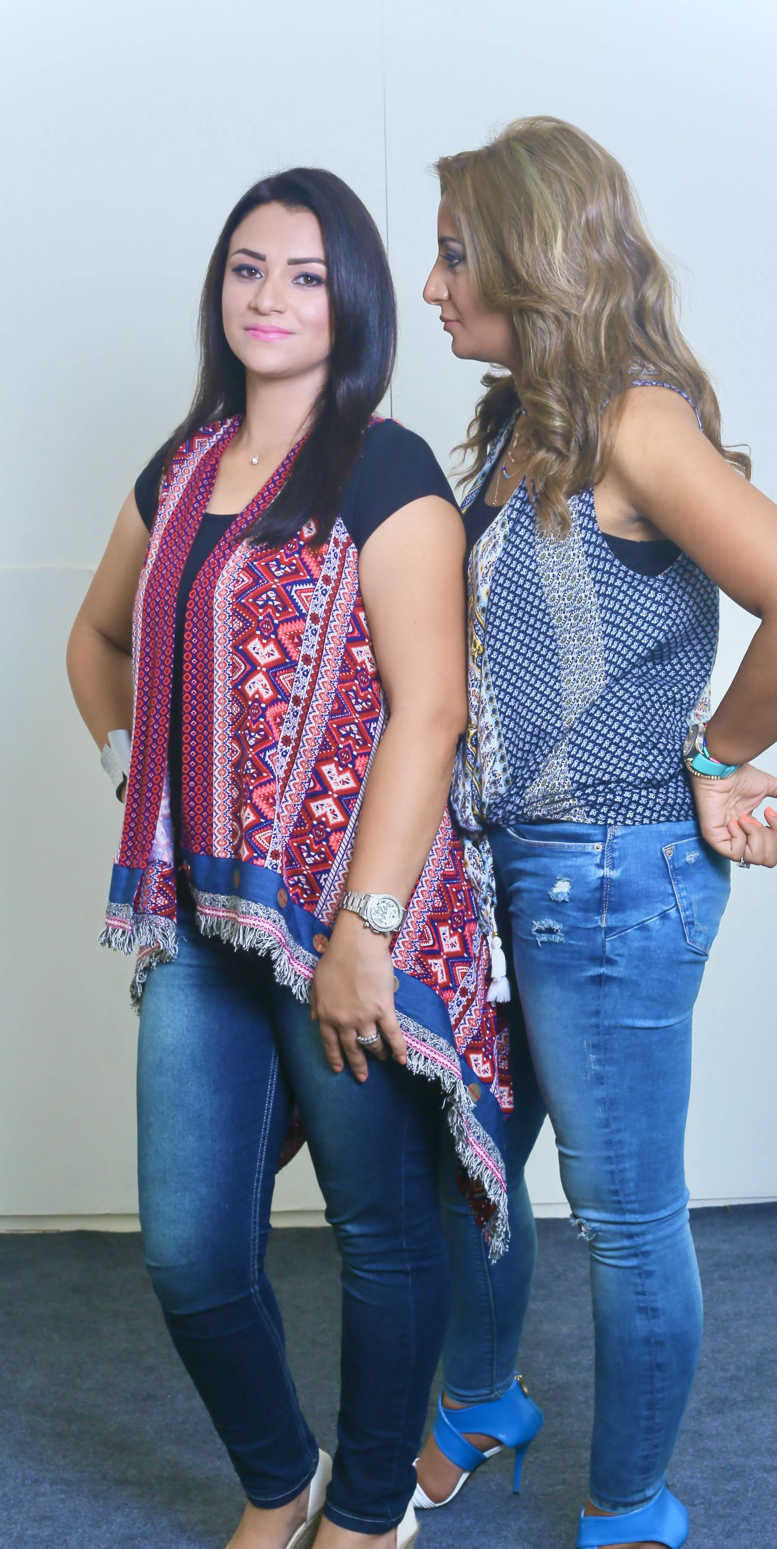 Me with my husband’s ex … she’s looking at me .. what will happen next ??