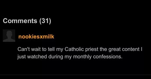 Monthly confession !