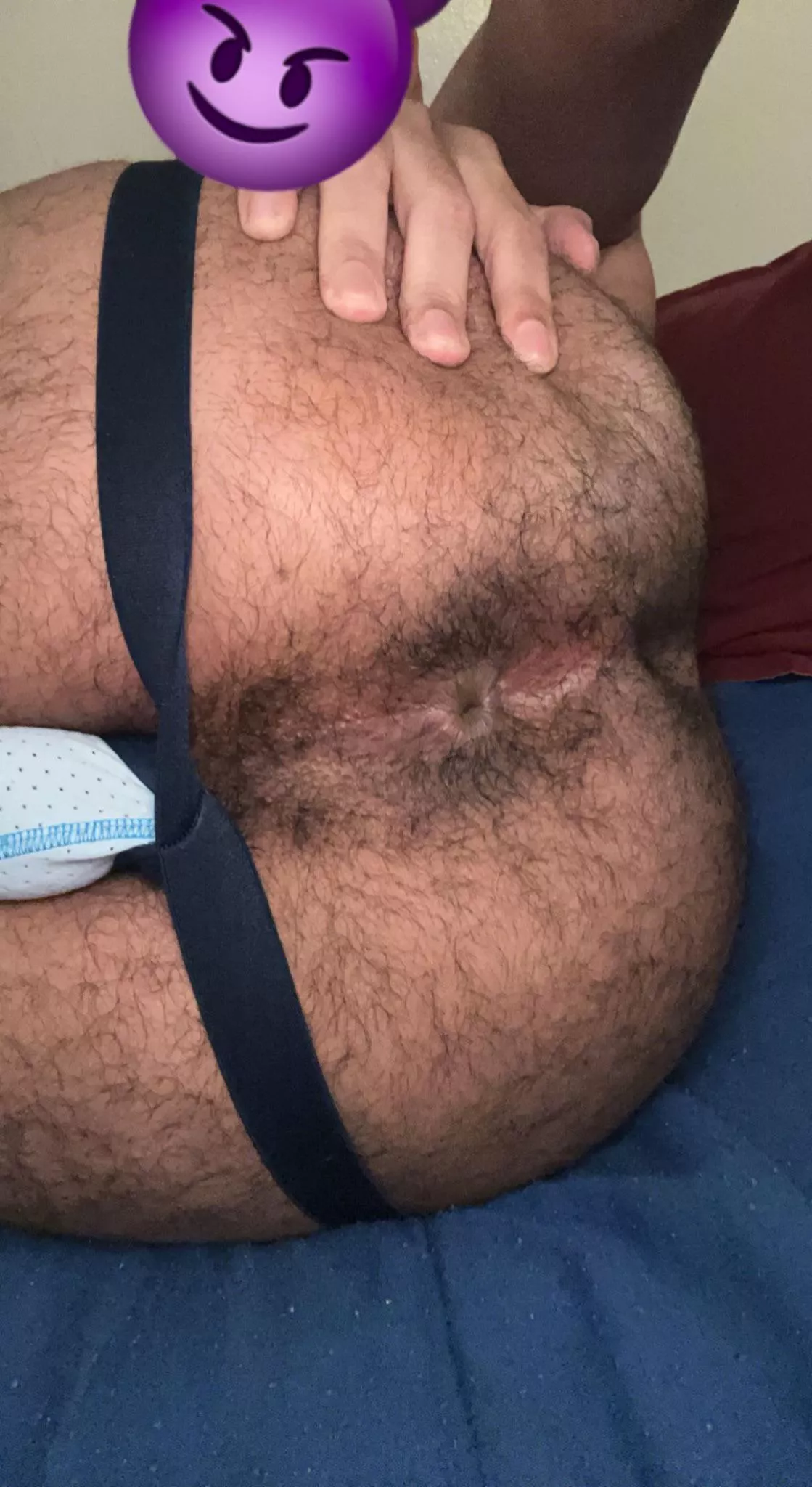 My ass is getting hairy again, hehe! 🤤🐽👅💦