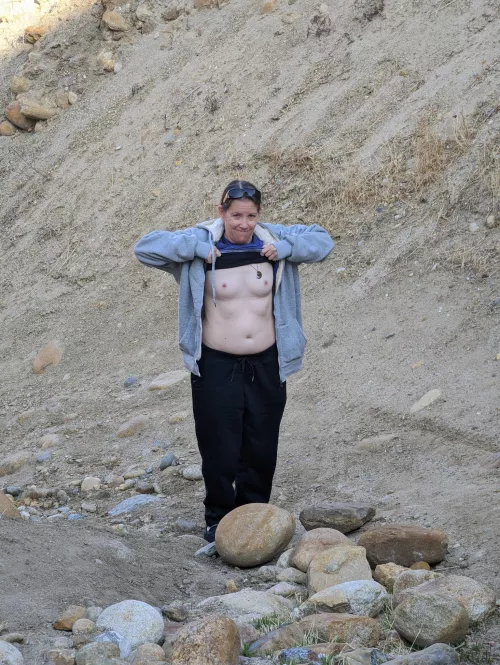 My lil A cups needed some air on a chilly morning hike