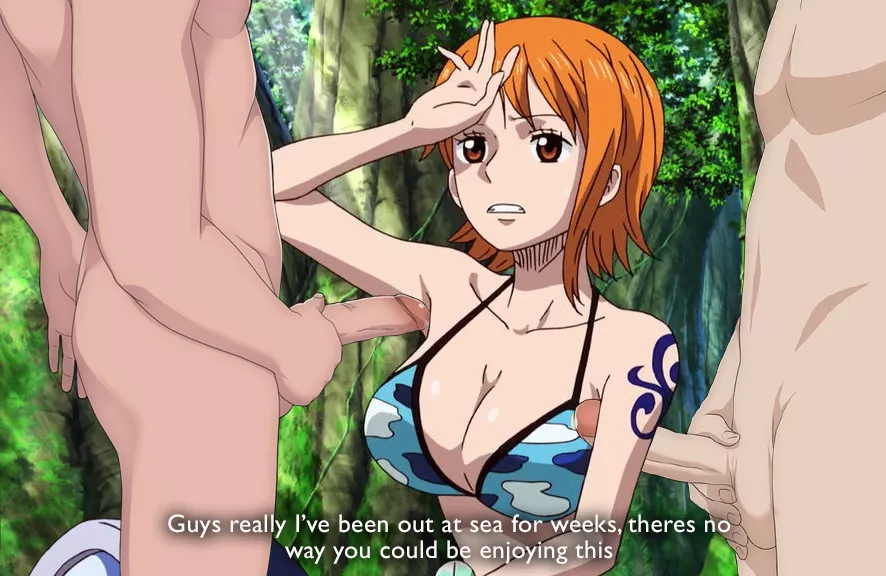 Nami is nothing but a cum slut (edit by yourenotsam)