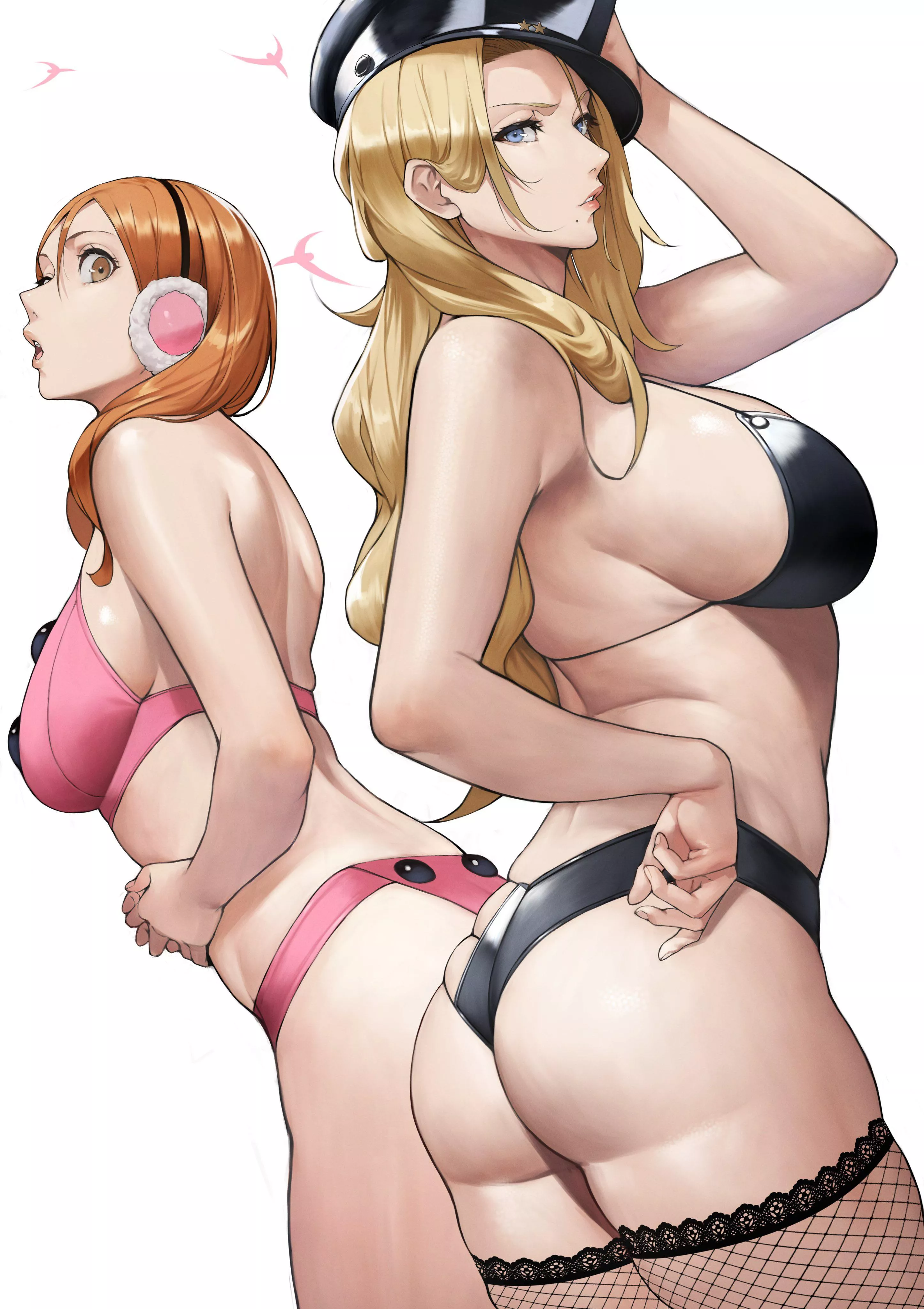 Orihime and Rangiku