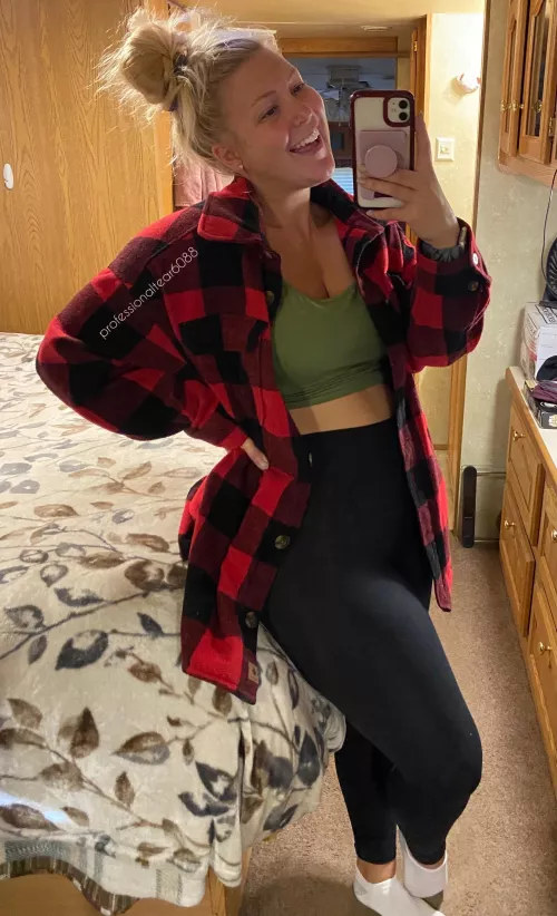 Oversized flannel is life